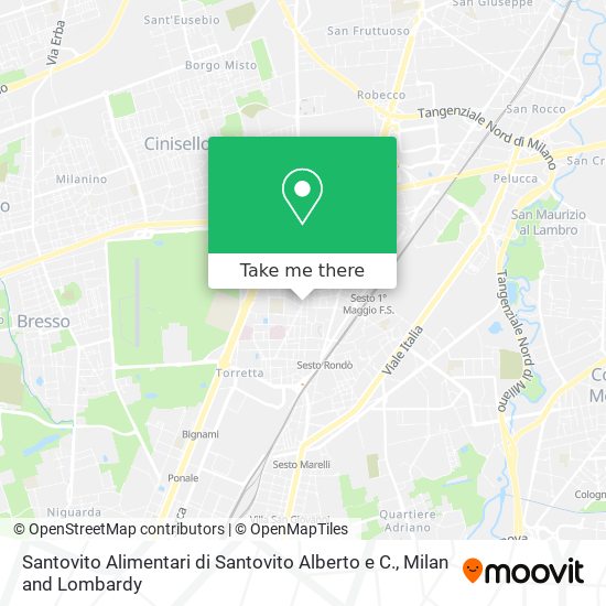 Santovito Alimentari di Santovito Alberto e C. map