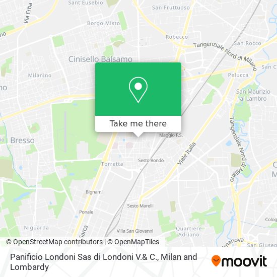 Panificio Londoni Sas di Londoni V.& C. map