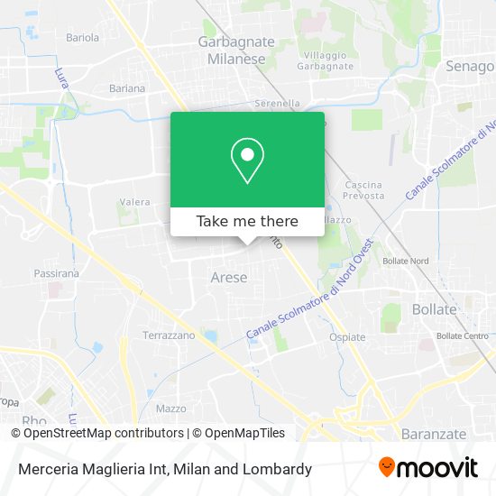 Merceria Maglieria Int map