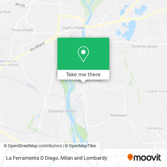 La Ferramenta D Diego map