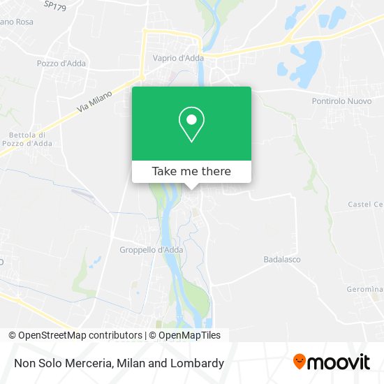 Non Solo Merceria map