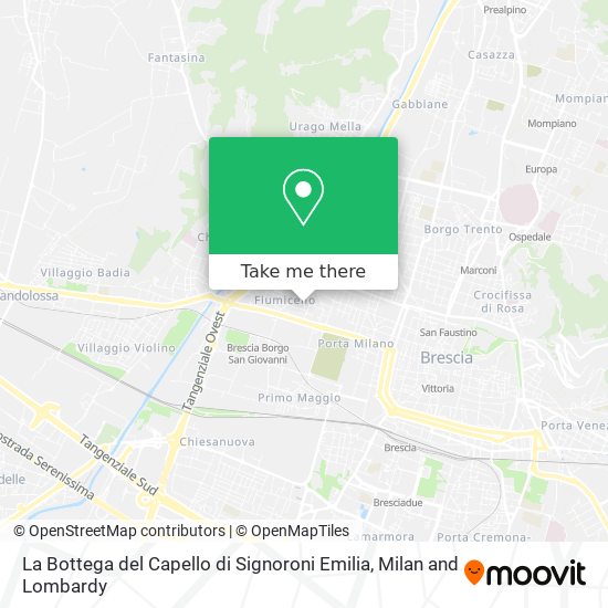La Bottega del Capello di Signoroni Emilia map