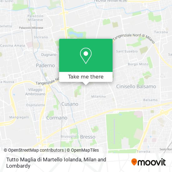 Tutto Maglia di Martello Iolanda map