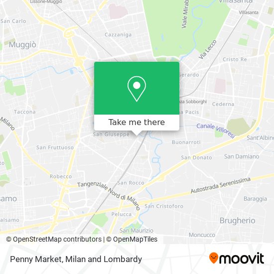 Penny Market map