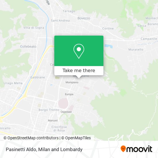 Pasinetti Aldo map