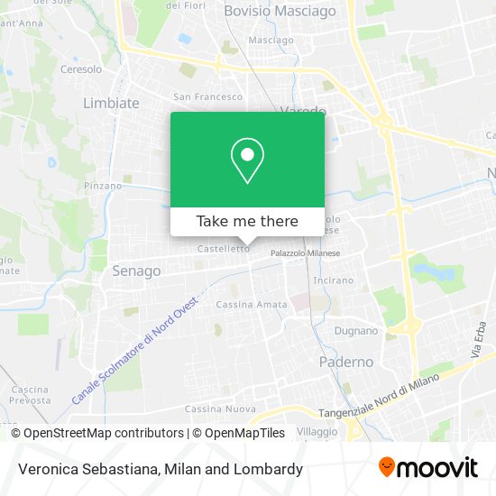 Veronica Sebastiana map