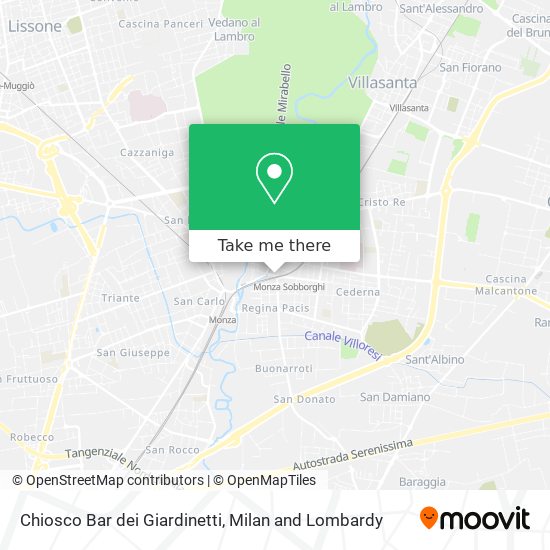 Chiosco Bar dei Giardinetti map