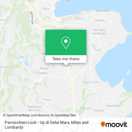 Parrucchieri Look - Up di Delai Mara map