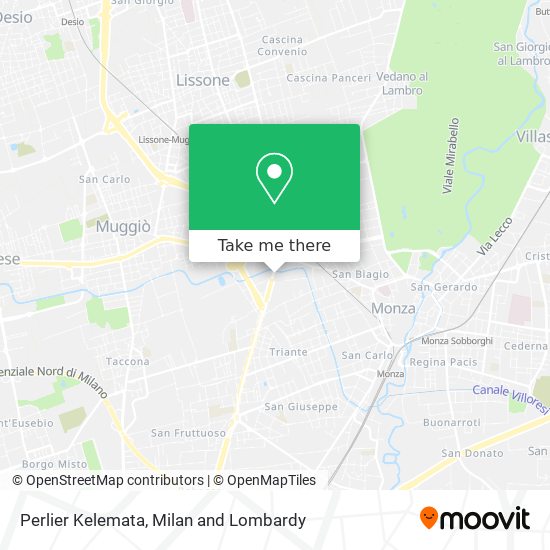 Perlier Kelemata map