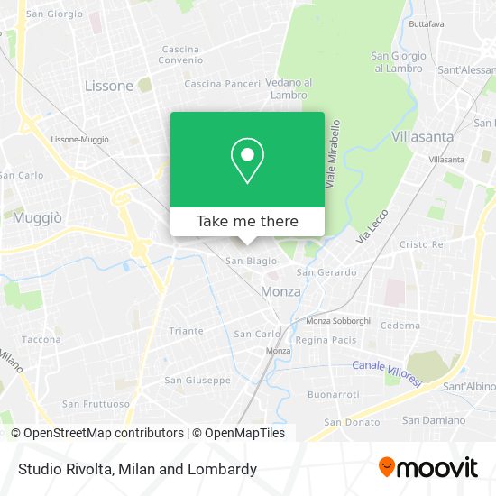 Studio Rivolta map