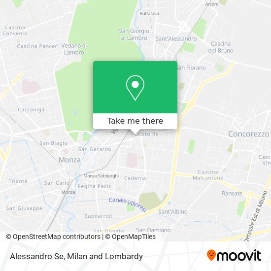 Alessandro Se map