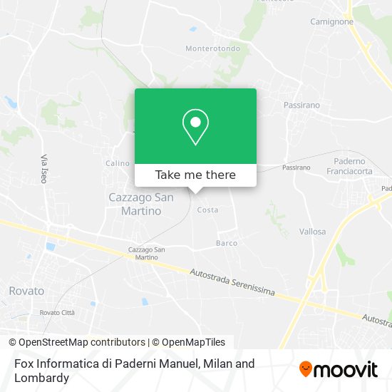Fox Informatica di Paderni Manuel map