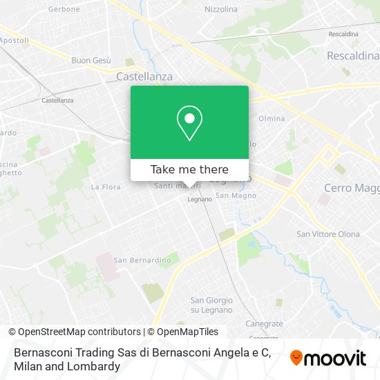 Bernasconi Trading Sas di Bernasconi Angela e C map