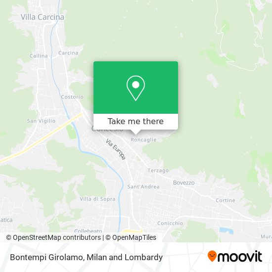 Bontempi Girolamo map