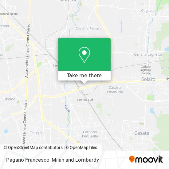 Pagano Francesco map