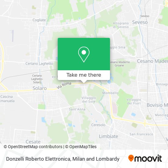Donzelli Roberto Elettronica map