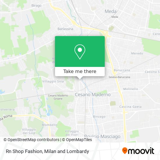 Rn Shop Fashion map