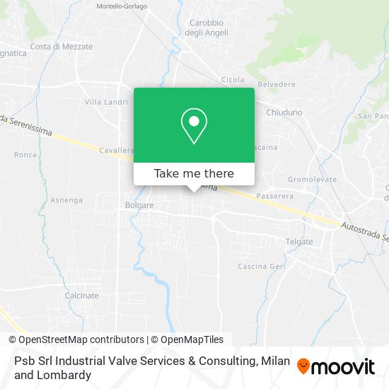 Psb Srl Industrial Valve Services & Consulting map
