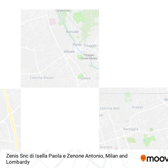 Zenis Snc di Isella Paola e Zenone Antonio map