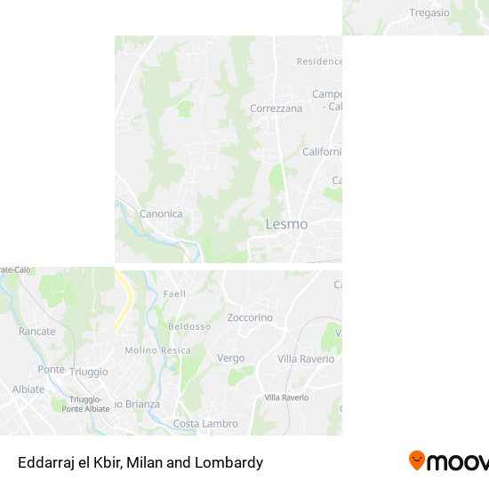 Eddarraj el Kbir map
