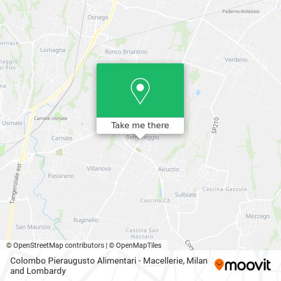 Colombo Pieraugusto Alimentari - Macellerie map