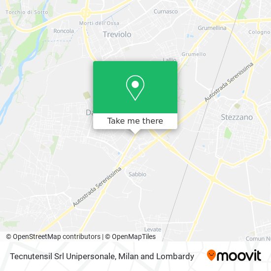 Tecnutensil Srl Unipersonale map