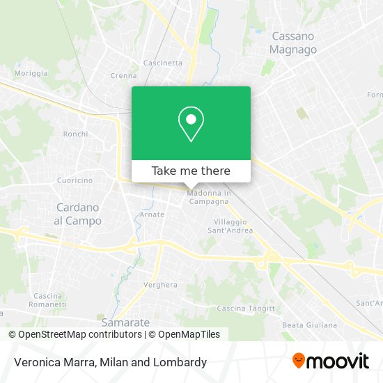 Veronica Marra map