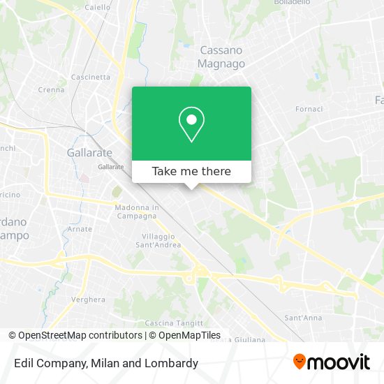 Edil Company map