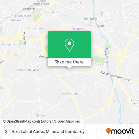 S.T.R. di Lahlal Abde. map