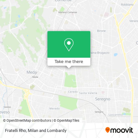 Fratelli Rho map