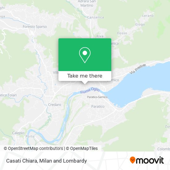 Casati Chiara map