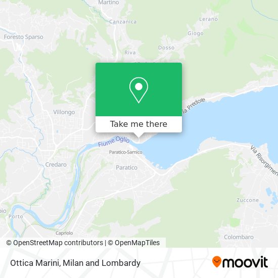 Ottica Marini map