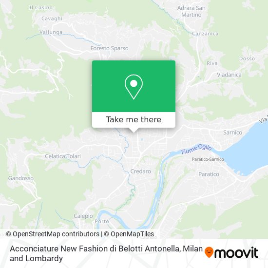Acconciature New Fashion di Belotti Antonella map
