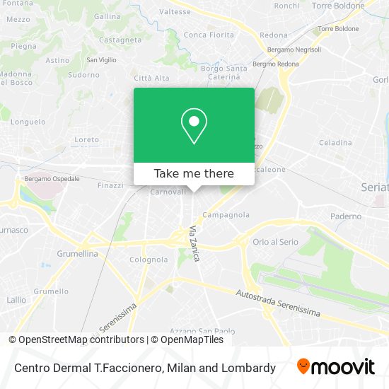 Centro Dermal T.Faccionero map