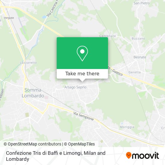 Confezione Tris di Baffi e Limongi map