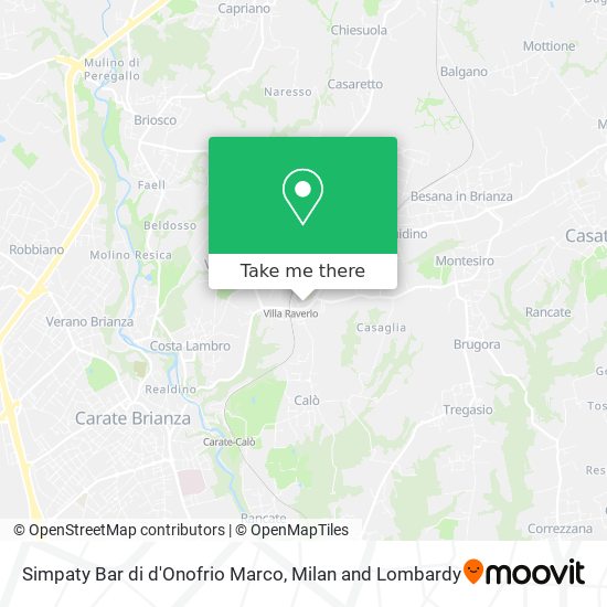 Simpaty Bar di d'Onofrio Marco map
