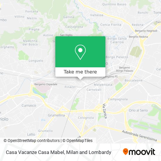 Casa Vacanze Casa Mabel map
