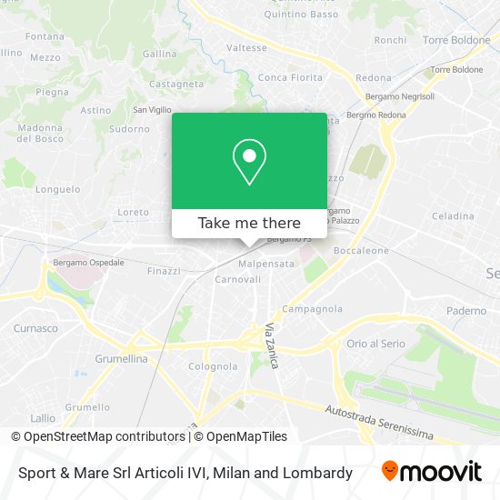 Sport & Mare Srl Articoli IVI map