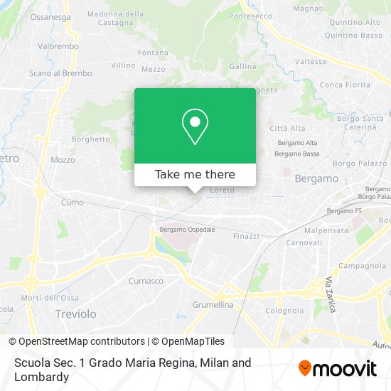 Scuola Sec. 1 Grado Maria Regina map
