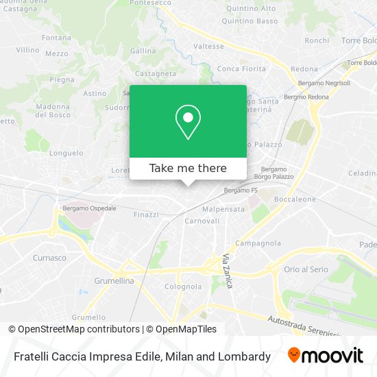 Fratelli Caccia Impresa Edile map
