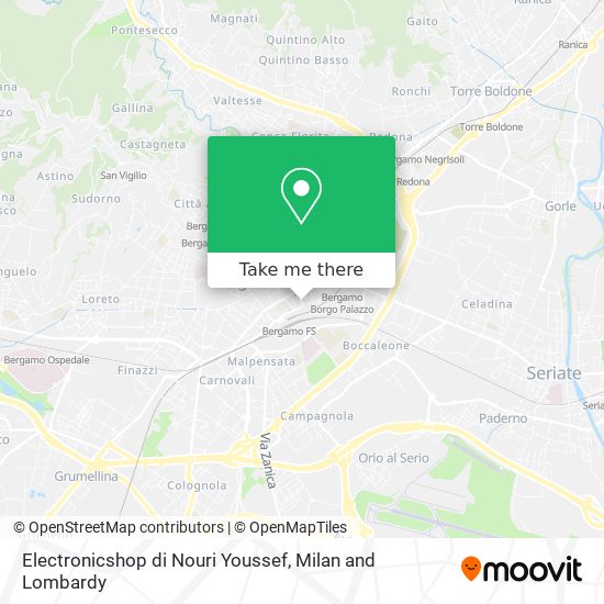 Electronicshop di Nouri Youssef map