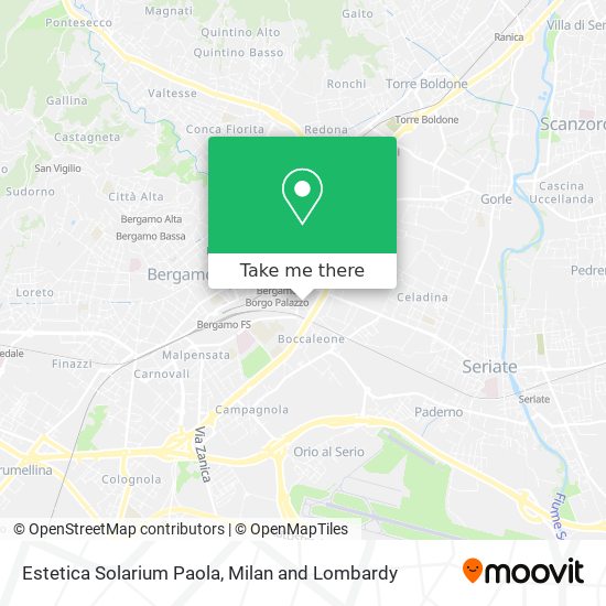 Estetica Solarium Paola map