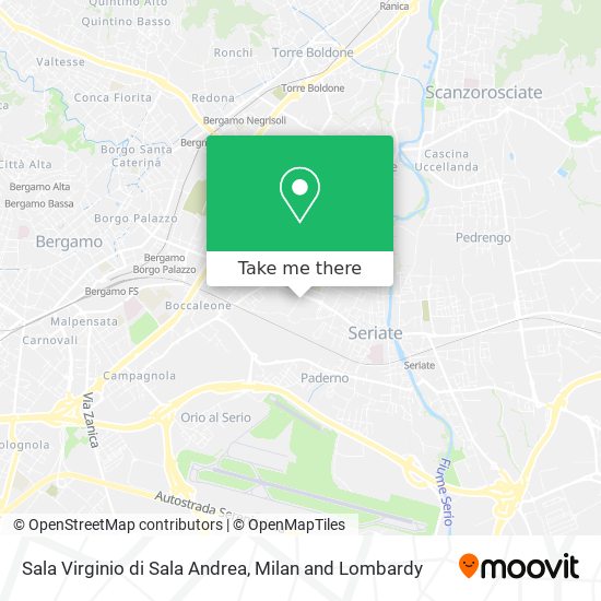 Sala Virginio di Sala Andrea map