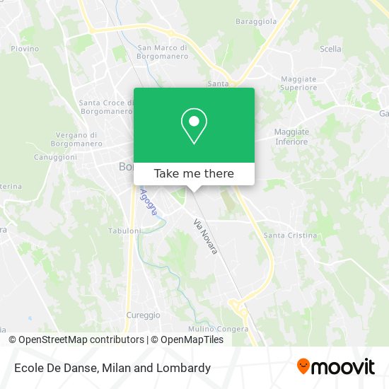 Ecole De Danse map