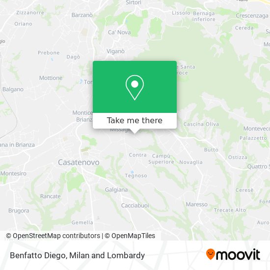 Benfatto Diego map