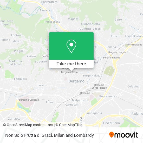 Non Solo Frutta di Graci map