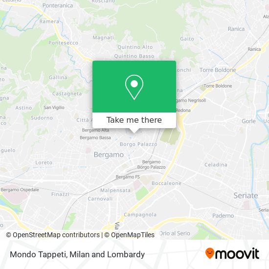Mondo Tappeti map