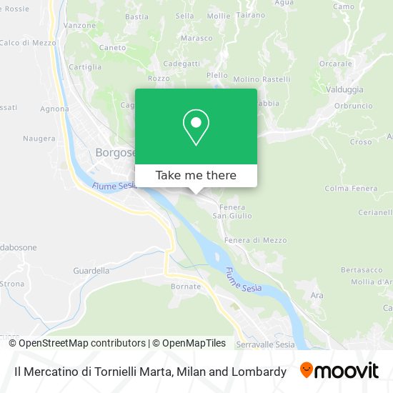 Il Mercatino di Tornielli Marta map