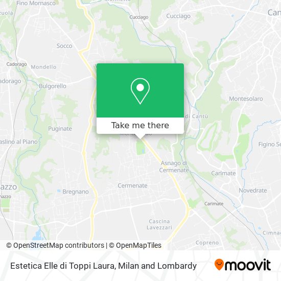 Estetica Elle di Toppi Laura map