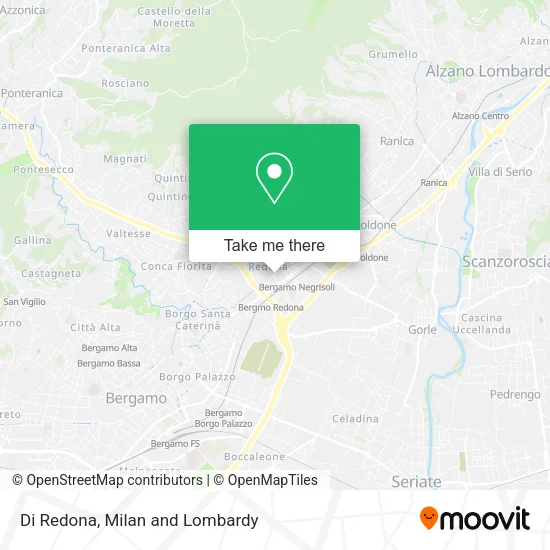 Di Redona map